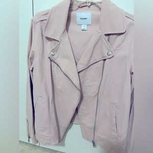 Old navy pink canvas jacket size medium